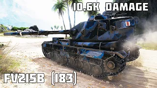 FV215b (183) • 10,6K DAMAGE 4 KILLS • World of Tanks