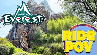 Expedition Everest In The Front Row | Animal Kingdom | POV