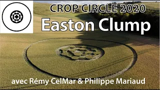 Crop Circle d'Easton Clump 2020 - Philippe Mariaud