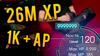 Level 120 XP Farm Method. Fast 26M XP. 1000+ AP -Timed Quest Event - ff15 exp farm Final Fantasy XV