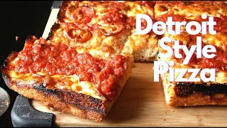 Detroit Style Pizza ~ Easiest Pizza to Recreate at Home