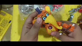 Unboxing Fnaf Funko Figures Pizzaria Simulator [Bootleg Figure]