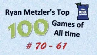 Top 100 Games of All Time: Ryan Metzler (#70-61)