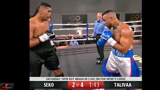 Liam Talivaa vs Michael Seko Full Fight Highlights