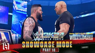 WWE 2K24 Showcase Mode Gameplay Part 18 - One Last Can - Stone Cold Steve Austin vs Kevin Owens