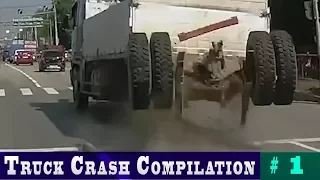 Truck Crash Compilation 1  Trucks Vs Cars Win &  Fail Tv Accidents November 2017