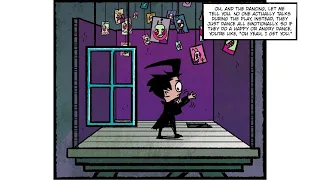 Invader Zim Issue 40 - Interpretive Dance Universe Short