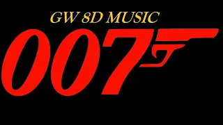 007 🎧 James Bond - Main Theme 🔊8D AUDIO VERSION🔊 Use Headphones 8D Music