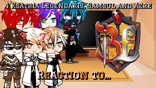 4 Ksatria Legendaris, Samsul & Azre React to? ||Gacha Club||Part 6/?