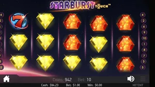 £2.50 spins on starburst BIG WIN