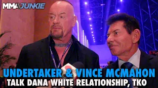 Vince McMahon Responds to Dana White's Comments; Undertaker Finds Relationship 'Hilarious'