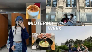 Midterms week at Korea University 🐯📚