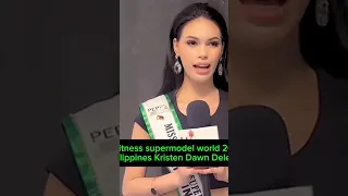 Congratulations Kristene dawn Delerio miss fitness supermodel world #shortvideos