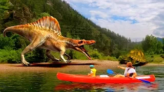 THE RIVER OF DINOSAURS, another adventure of dani and evan