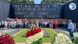 День Победы отметили в Таджикистане! Флешмоб к 76-летию Победы в Великой Отечественной войне.