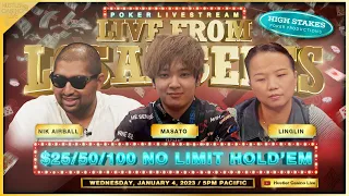 Masato Yokosawa, Linglin & Nik Airball Play $25/50/100!! Commentary by David Tuchman