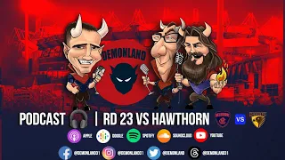 Rd 23 2023 Melbourne Demons vs Hawthorn