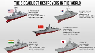 The 5 Most Powerful Destroyers In The World Today