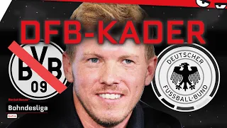 Statement von NAGELSMANN! BOHNDESLIGA REACTION auf den DFB-KADER