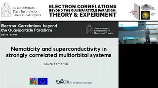 Nematicity & superconductivity in strongly correlated multiorbital systems▸Laura Fanfarillo(ISC-CNR)