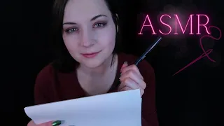ASMR Drawing You ⭐ Tailor ⭐ Personal Attention ⭐ Fabric Sounds ⭐ Hand Movements ⭐ Soft Spoken