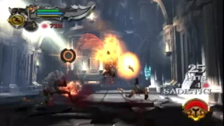 God of War 2  Titan Mode no continue 100% walkthrough  12