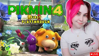🔴LIVE- Pikmin 4 is REALLY HERE! | Pikmin 4 pt. 1