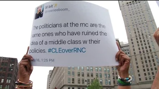 #CLEoverRNC: Protesters Expose Tale of Two Clevelands