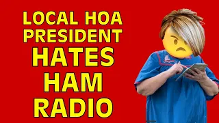 Harassed by Nearby HOA President While Operating Portable Ham Radio in Public