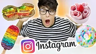 i tried every INSTAGRAM FAMOUS FOOD omg