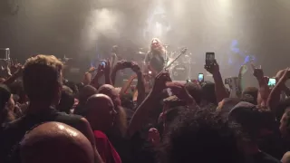 Fan spits on Tom Araya of Slayer at San Diego Comic Con (SDCC) complete video with War Ensemble.