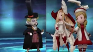 Bravely Second English - Optional Boss: Profiteur or Holly (Hard Mode)