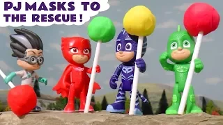 PJ Masks to the rescue - Toy stories for kids TT4U