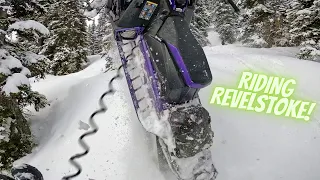 BACK IN THE MOUNTAINS! RIPPING MATRYX SLASH 850!