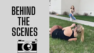 Behind The Scenes - Senior Girl Photography