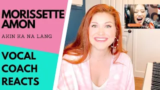 Morissette Amon "Akin Ka Na Lang" - VOCAL COACH REACTS