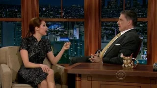 Late Late Show with Craig Ferguson 1/30/2013 Dominic Monaghan, Ellie Kemper