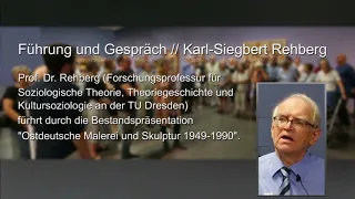Ostdeutsche Malerei und Skulptur 1949–1990 | Audio: Führung & Gespräch mit  Karl-Siegbert Rehberg