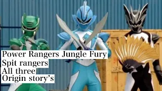 Power Rangers Jungle Fury spirit rangers story all three rangers