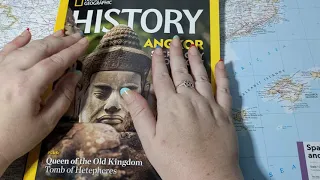 ASMR ~ Soft Spoken History Magazine ~ Death to Caesar! ~ Angkor Wat ~ Egyptian Tomb