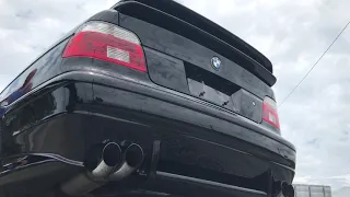 E39 540i Hamann dual exhaust w/ Dinan stage 5