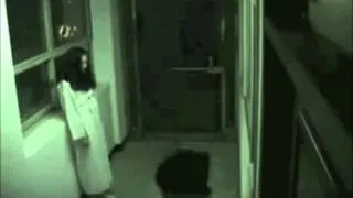 Very Scary GHOST PRANK in a Corridor by a young girl in white dress