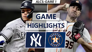 New York Yankees vs. Houston Astros Highlights | ALCS Game 1