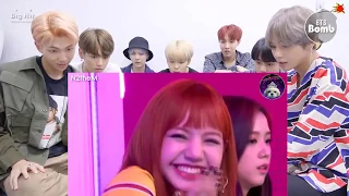 BTS Reaction Lalisa Manoban funny and Cute Moments