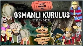 Osmanlı Kuruluş Dönemi Haritalı Anlatım Tek Part KPSS Tarih Sınav Video Animasyonlu Komik Anlatım