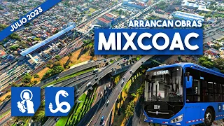 ¿Cómo será la AMPLIACIÓN del TROLEBÚS ELEVADO a MIXCOAC? ¡Este es su AVANCE! - Julio 2023.