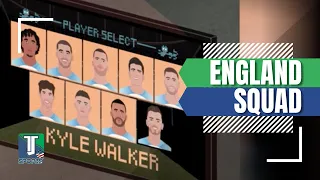 WATCH: England World Cup squad announced in slick animation