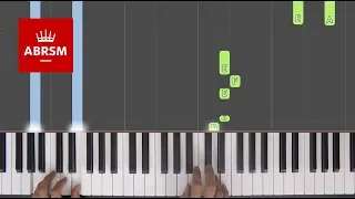 The Egyptian Level / ABRSM Piano Grade 1 2019 & 2020, C:3 / Synthesia 'live keys' tutorial