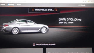 [4k] Web based Remote Services for Connected Drive with the NEW BMW 540i xDrive G30 generation