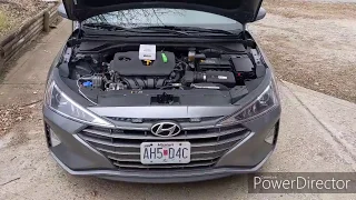 2019-2020 Hyundai Elantra headlight bulb replacement